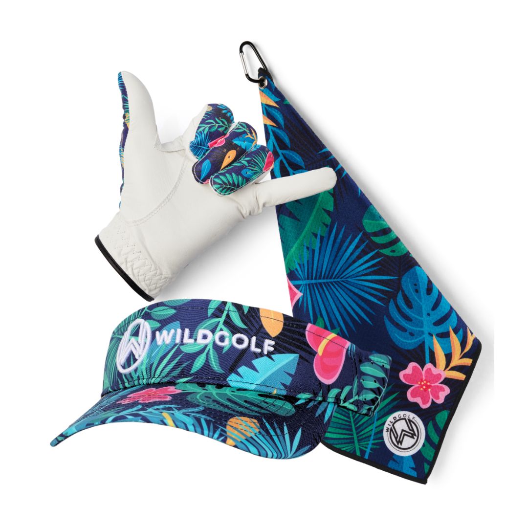 Wild Golf Visor Set - TROPICAL