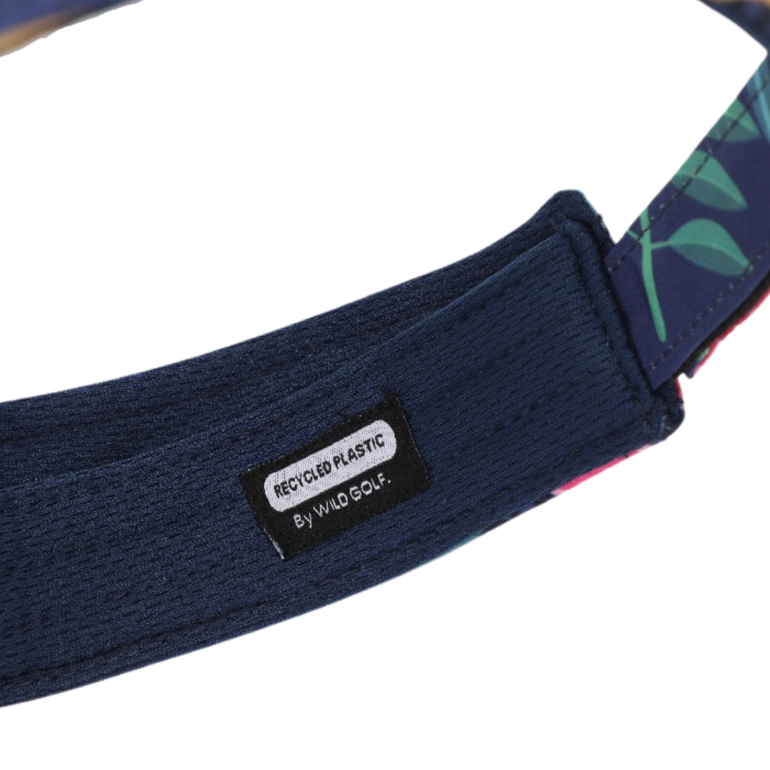 Wild Golf Visor - BLUE TROPICAL