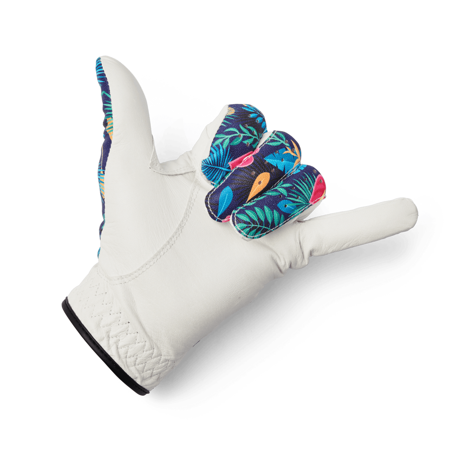 Wild Golf Glove - BLUE TROPICAL
