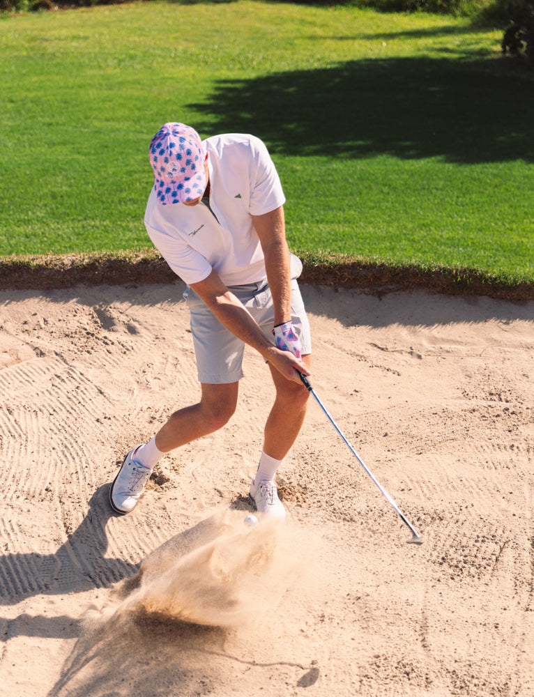 Wild Golf Hat - PINK PALM