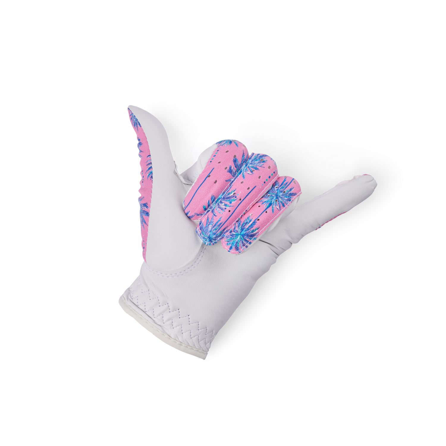 Wild Golf Glove - PINK PALM