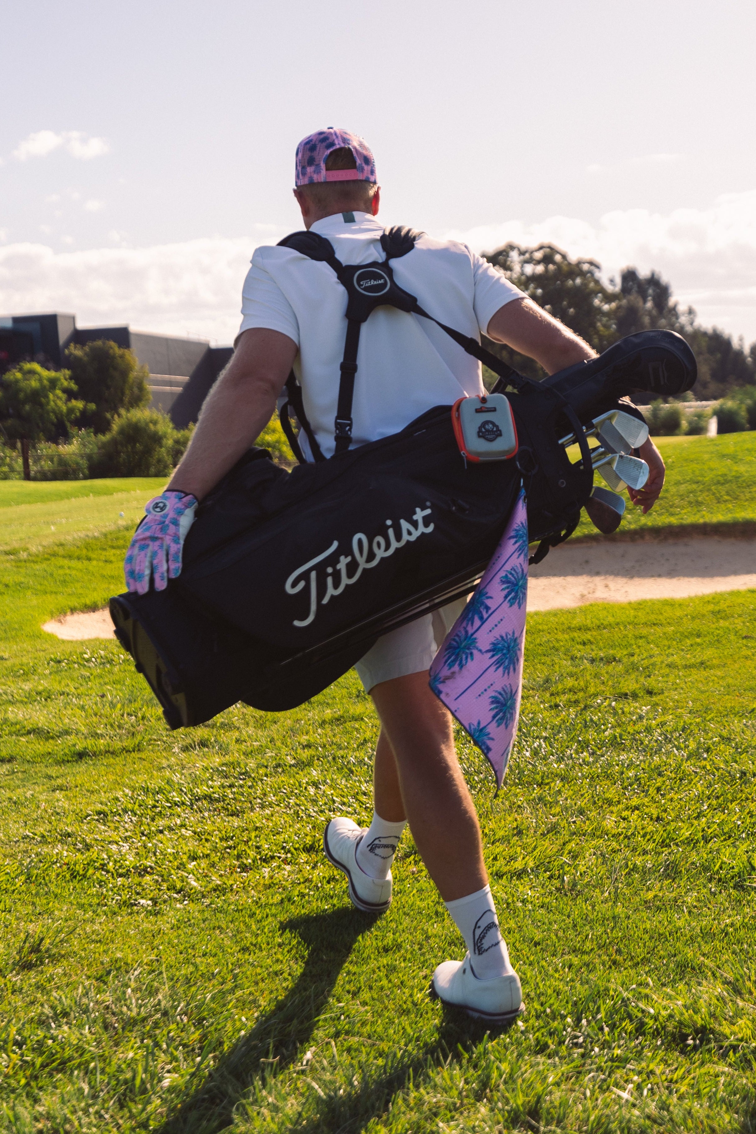 WILD GOLF RECYCLED BAG TOWEL